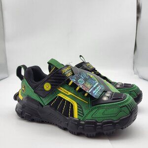 Skechers John Deere S Lights Adventure Track Rugged Brights Boys Size 13